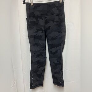 Lululemon Cropped Leggings with Side Pockets